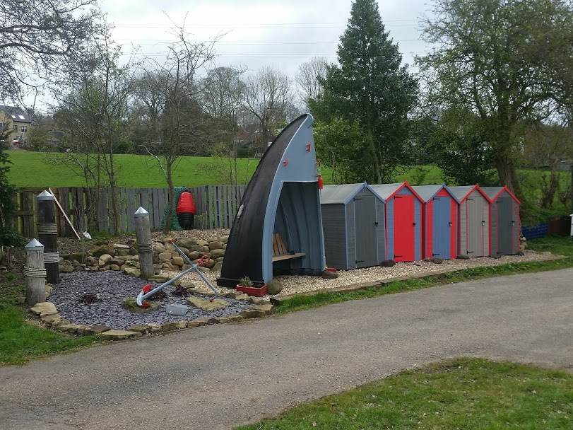 boat yard storage huts